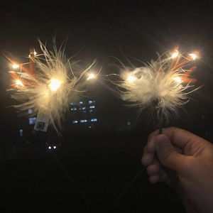 2021 Christmas Antlers Luminous Headband Concert Headwear Luminoso Scenic Night Market Tourist Scenic Spot