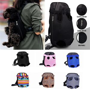 Portable Pet Carrier Cat And Dog Backpack Outdoor travel Canvas Bag Tote Bag For Cat Puppy Pet Supplies Outdoor Walking Travel DH6666