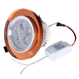 Downlights Kristal Downlight Led Kaynak Yuvarlak 5W Dekoratif Tavan Spotları 500lm Oturma Odası Yatak Odası Mutfak Banyosu