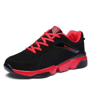 Alta Qualidade Homens Correndo Sapatos Preto Vermelho Bule Moda # 16 Mens Trainers Ao Ar Livre Sports Sneakers Caminhando Sapato de Sapato 39-44