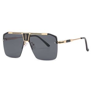Designer Ray Sunglasses elegantes senhoras vintage luxuoso óculos de sol para homens e mulheres semi semi semi sem aro eyewear