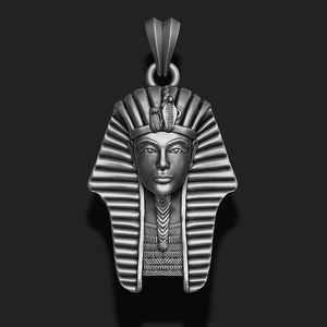 Colares pendentes Vintage Sphinx Egyptian Faraoh Colar Men Mulheres Acessórias Fé Religiosa Fé Egito Presente de joias étnicas Tribal