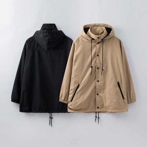 2021 Tasarımcılar Erkek Ceket Luxurys Hoodie Moda Paltolar Erkekler Rüzgar Yemeği Kış Paltosu Açık Sokak Giyim M-XXL B1