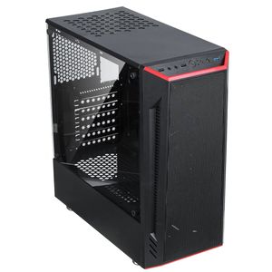 Desktop Computer Case ATX / MATX / ITX USB3.0 Acrylic Side Permeable Panel Mainframe för spel