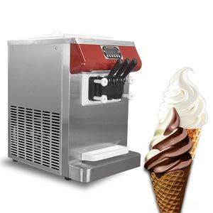 Kolice Kitchen equipment 2+1 mixed flavours desktop mini soft ice cream machine