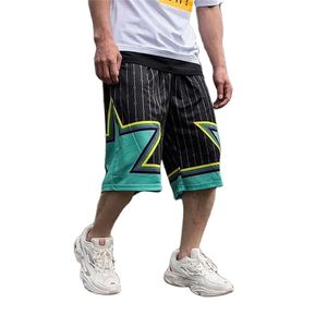 Plus Size Mode Hiphop Shorts Männer Casual Sportswear Lose Baggy Harem Boardshorts Streetwear Beachshorts Kleidung 210806