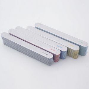 Wholesale Colorful Nail Art Sanding Buffers nails file Manicure Pedicure Tool Customized sponge polishing strip A216105