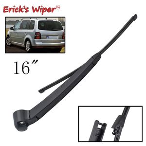 Erick's 16" Wiper Blade & Arm Set Kit For VW Touran 2003 - 2010 Windshield Windscreen Rear Window