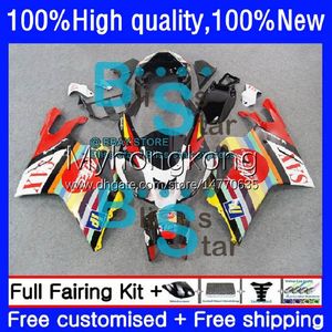 Bodywork for Aprilia RV60 다채로운 Hot RSV 1000 R 1000R RSV1000R MILLE 03-06 BODY 9NO.112 RSV1000RR 2003 2004 2005 2006 RSV1000 RSV-1000 R RR 03 04 05 06 Moto Fairing Kit