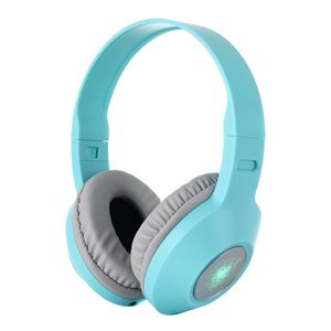 Sodo SD-701 Trådlöst hörlursmönster Ljus Bluetooth-hörlurar över EAR BT 5.1 Stereo Headset Support EQ-lägen TF-kort