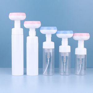 100ml 120ml 150ml 200ml 250ml flor espuma de espuma mão Sanitizer Garrafa Espumante Soap Dispenser Vazio Recarregável Pet Recipiente