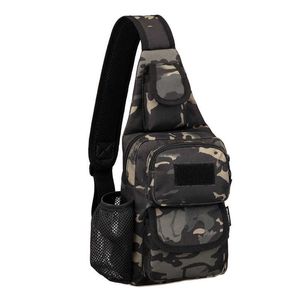 Outdoor Shoulder Bag Military Molle Camping Hiking Bag Tactical Backpack Utility Camouflage Travel Hiking Trekking Sports Bag Y0721