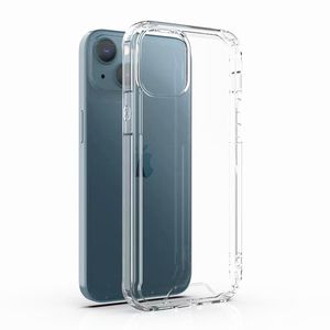 1 mmアクリルwithtpuクリア透明iphoneケース13 Pro最大12ミニ11保護ハードプラスチッククリスタルバック携帯電話ケース