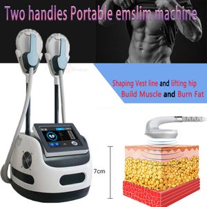 Emslim Body Contour Beauty Slimming Machine Fat Burning 7 Tesla High Intensity Fokuserad Elektromagnetisk Muskel Bygg skinkor Lyftanordning