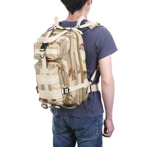 Zaino tattico militare 3D Camping Army Camouflage Molle Bag Tactical Outdoor Sports Camping Hunting Pack For Men Hiking Climbing Bag