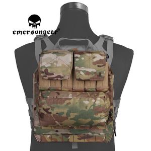 Worki Worki Emersongegionear Tactical Back Pack Panel Vest Accessory Package Wargame Combat Gear Molle Ekspansja dla AVS JPC 2.0 CPC