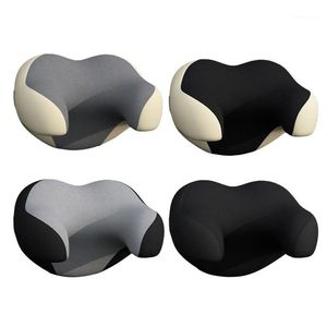 Sittkuddar Comfort Car Automobile Interior Cushion Memory Foam Headrest Sleeping Support Head Restraint for Kids Adults Universal