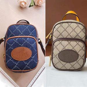 Moda designer sacos senhoras crossbody bolsa bolsa mini tigre cabeça retro telefone móvel saco homens wome