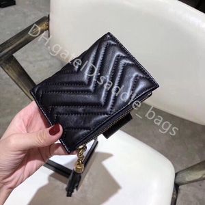 Berühmte Designerin Lady Modehandtaschen einfache echte Leder Doppel G Reißverschluss Hasplassic Classic Retro All-Match Simpleical Wallet Clutch-Taschen