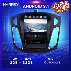 9.7 Inch Autoradio Car dvd Gps Android Auto Stereo Player for Ford Focus 2012 2013 2014-2015 Head Unit Ondersteuning OBD2 achteruitrijcamera
