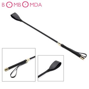 60cm BDSM Leather Fetish Flirt Sex Whip Sex Toys For Couples Sexy Products Spanking Paddle Bondage Flogger Adult Games Cosplay P0816