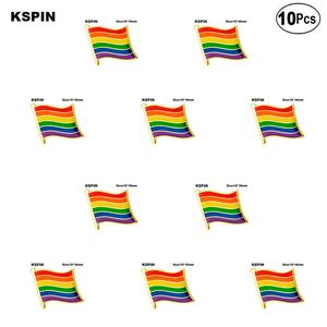 Regenbogen Pride Abzeichen Anstecknadel Broschen Pins Flaggenabzeichen Brosche Abzeichen