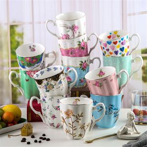 Royal English Pastorlal Bone China Coffee кружка большая емкость керамика завтрака молочные чашки и чашка