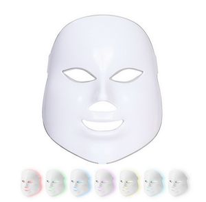 LED Facial Mask PDT Light 7 Colors Light Therapy Beauty Machine For Face Skin Rejuvenation