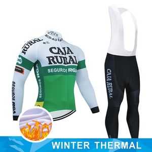 2022 Winter Radfahren Jersey Bib Set MTB Fahrrad Kleidung Herren Ropa Ciclismo Thermische Fleece Fahrrad Kleidung Radfahren Tragen