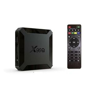 4k Mini-tv venda por atacado-Electronics Android TV Box X96Q Quad Core HD K Media Stream Player Mini Computer Dual Dual