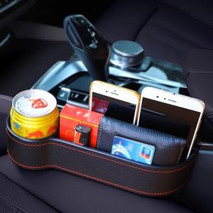 Wholesale a5 organizer for sale - Group buy Car Organizer Seat Crevice Storage Box Gap Slit Filler Holder For Wallet Phone Pocket Auto Accessories A5