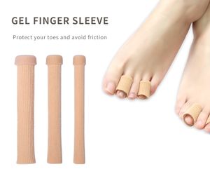 Fabric Toe Separator Finger Protector Applicator Corn Callus Remover Bunion Corrector Pedicure Tools Pain Relief Tube Foot Care free DHL