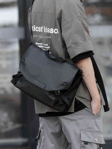 Messenger Bag Men's Casual Shoulder Fashion Trend Postman Personlighet Mångsidig