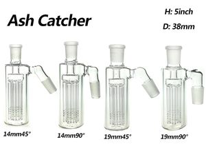 물 담뱃대 재 포수 봉 액세서리 14/19mm 디퓨저, 나무 퍼크 45ﾰ 또는 90ﾰ CA003B