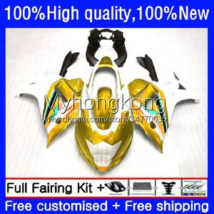 OEM Body for Suzuki Metal Gold Katana GSX 650F GSXF 650 GSXF650 08-14 29NO.102 GSXF-650 2008 2009 2010 2012 2013 2014 GSX650F GSX-650F 08 09 10 11 12 13 14 Fairing Kit