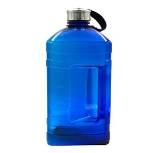 Water Bottle 3.8L Outdoor Carry Camping PETG Leakproof Drink Cap Travel Sport Gym Training Kettle Durable Large Capacity