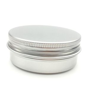 Pusty Mini 5g Słoiki aluminiowe Metal Różowy Złoty Czarny Próbka Balsam Lip Balm Dezodorant BB CC Cream Maska Tin Case Case Contener