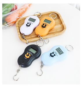 Wholesale drum scales resale online - Electronic hoist electronic portable hand luggage mini hanging hook scale express kitchen food shopping fishing travel scale
