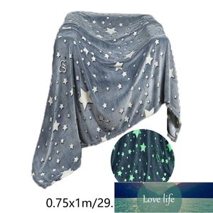 Glow in The Dark Throw Blanket, Plush Soft, Glow Throw Blanket Double -Sided Flannel Fleece Sherpa, Fun Gift for Kids Factory price expert design Quality