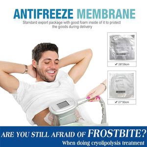 Acessórios Peças Cryo Pad Anti -congelamento Membranas Antifreeze Membrana Anti Freeze Tamanho 27 30cm 34 42 Pode ser usado abaixo de -20 graus