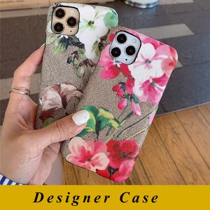 Capa de telefone de designer de moda para iPhone 12 12pro 11 11pro X Xs Max Xr 8 7 6 6s Plus Capa rígida para Samsung S20 S10 S9 S8 Note 20 10 9 8