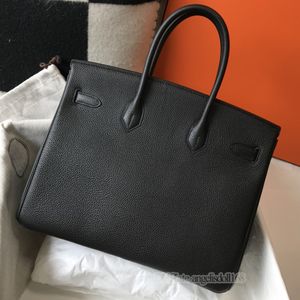 Designer -Taschen schwarzer echtes Leder T0Go Bikinn Handtaschen handgefertigt von der handgefertigten Bienenwachs -Faden -Handtasche mit höchster Qualität