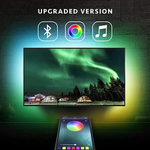 DC5V TV Bluetooth Светодиодная полоса 5050smd 3M ленты светодиодный свет USB диод RGB подсветка освещения гостиной декоративной лампы Dropshipping