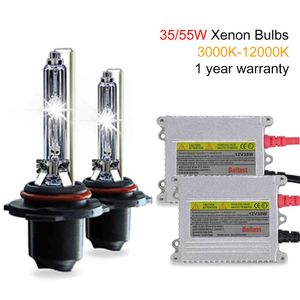 35W 55W HID-strålkastare lampa H11 BI Xenon H7 Tändningsblock H4 Bixenon Slim Ballast Kit