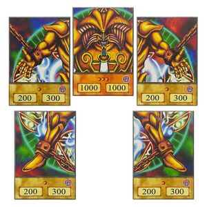 Yu Gi Oh Diy Yugioh Cards Dark Magician Exodia Anime Style Game Collection Cards Toys G1215