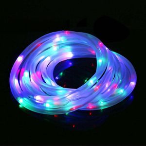 Wholesale solar powered neon lights for sale - Group buy Neon Led Strip String Light Rainbow RGB V Round Neon Sign USB Solar Powered Key Retome Control Kit colors Decoration