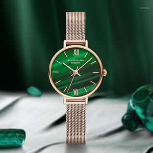 Relógios de pulso relógios femininos moda fofa de 31mm de 31mm coreano assista luminoso presente de senhoras