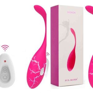 Nxy ägg vibrerande äggvibratorer elektriska stötar sex leksak för kvinnor trådlös gspot vaginal boll massager ben wa kegel trosor vibrator 1124