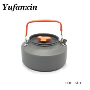 1.1L Portable Outdoor Kettle Camping Teapot Water Bottle Corrosion Resistance Hard alumina Pot Cookware