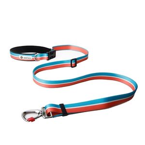 Hands Free Dog Leash Running Jogging Justerbar Midja Bälte Elastisk Pet Traction Rope Valpträning för små medelstora stora hundar 210729